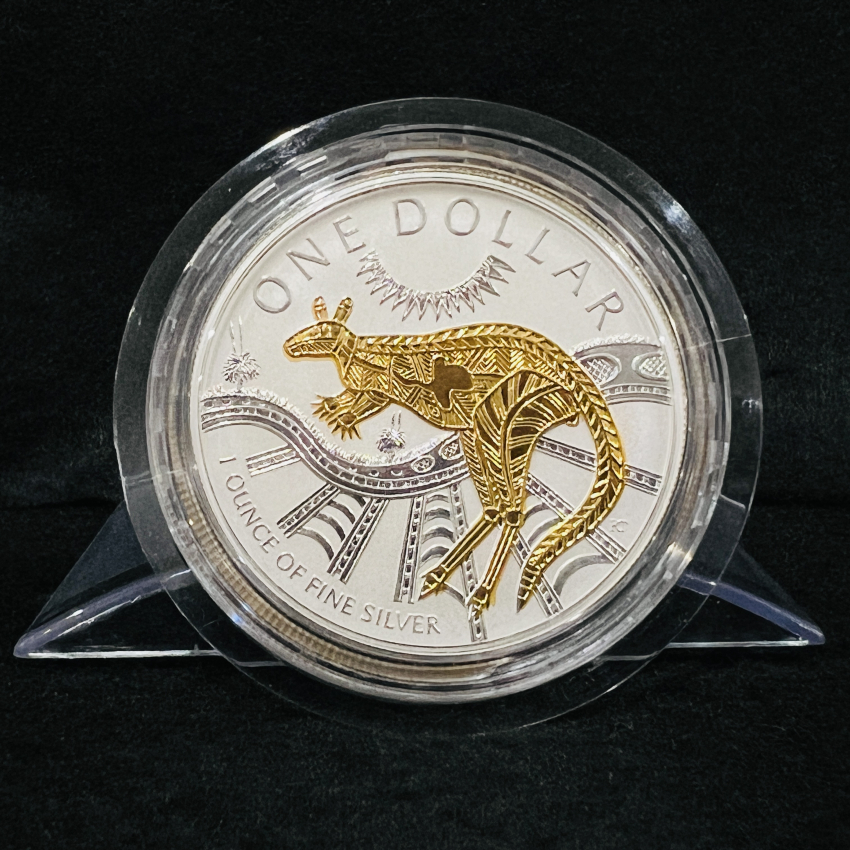 純銀　カンガルー銀貨　2003年