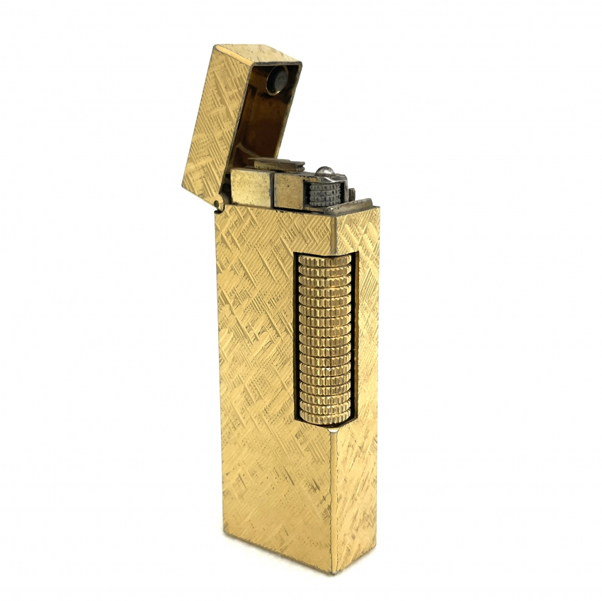dunhill(ダンヒル )  ガスライター ゴールドカラー ローラー式