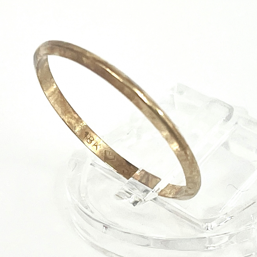 18K 刻印 リング