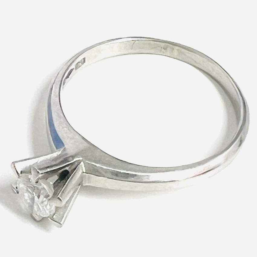 Pt800/Pt刻印　ダイヤモンドリング　0.47ct