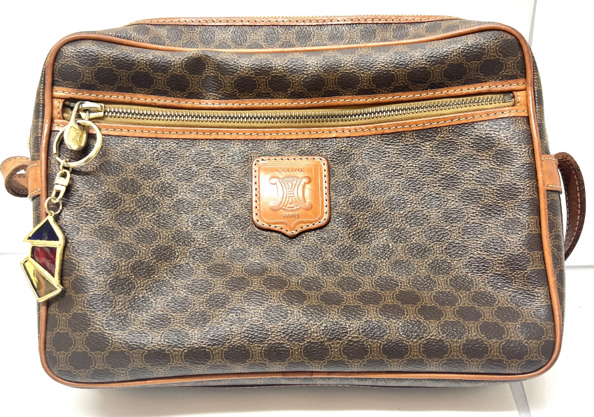 CELINE　セリーヌ　マカダム　ショルダーバッグ