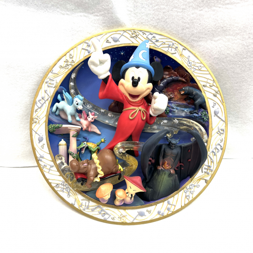Disney　ディズニー　The Wonder of Fantasia　コレクターズレリーフプレート