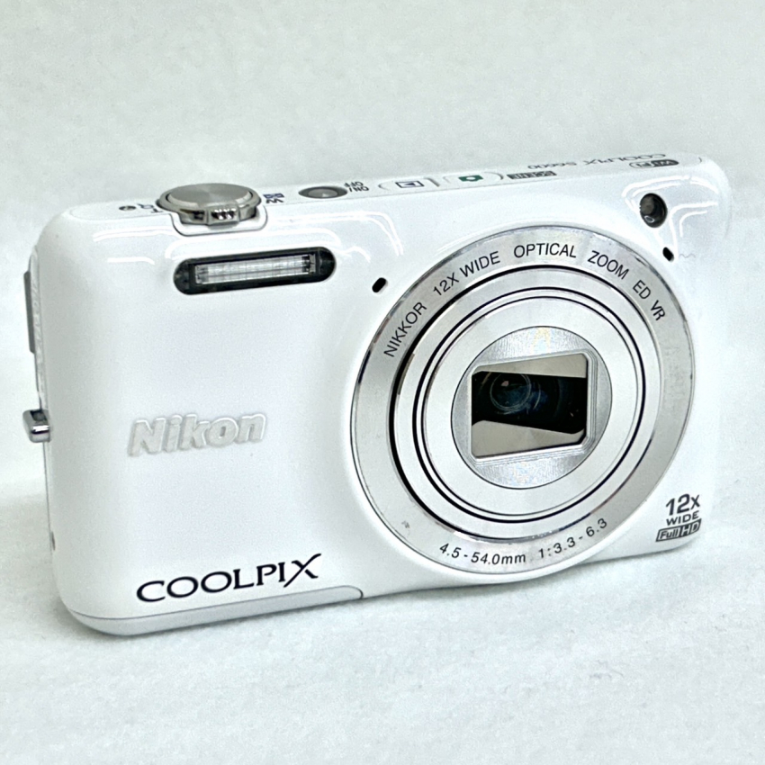 Nikon COOLPIX S6600 クールピクス コンパクトデジタルカメラ ホワイト