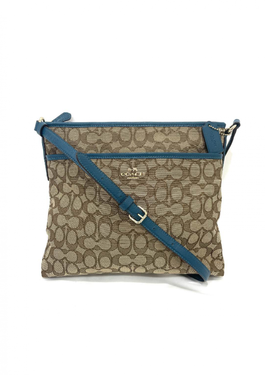 COACH　シグネチャー　ショルダーバッグ