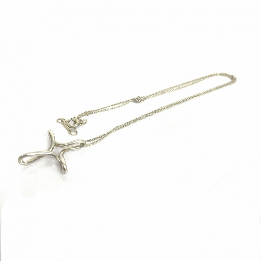 エルサ・ペレッティ インフィニティ クロス ペンダント