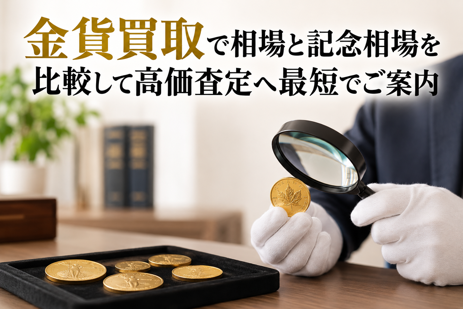 金貨買取で相場と記念相場を比較して高価査定へ最短でご案内
