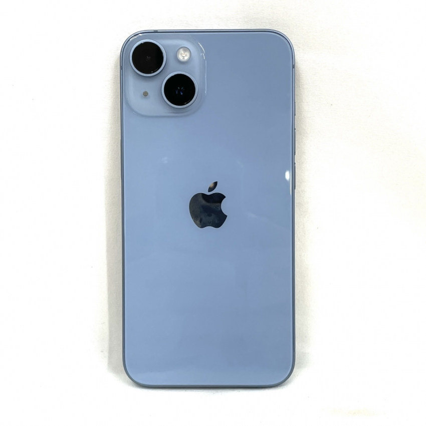iPhone14 ブルー 128GB バッテリー劣化品