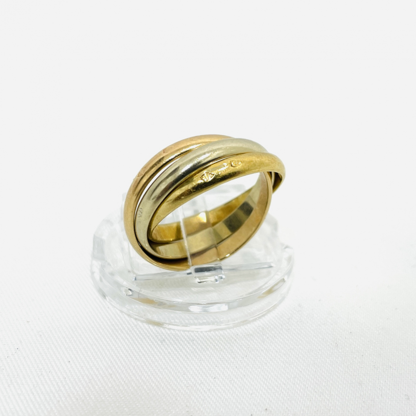 Cartier　750　トリニティリング