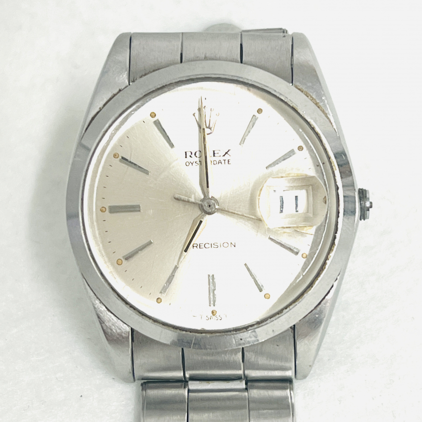 ROLEX　Precision　Ref.6694　リューズ外れ　バックル破損